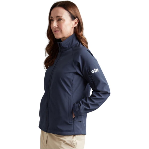 2026 Gill Womens Team Softshell Jacket 1614W - Dark Navy